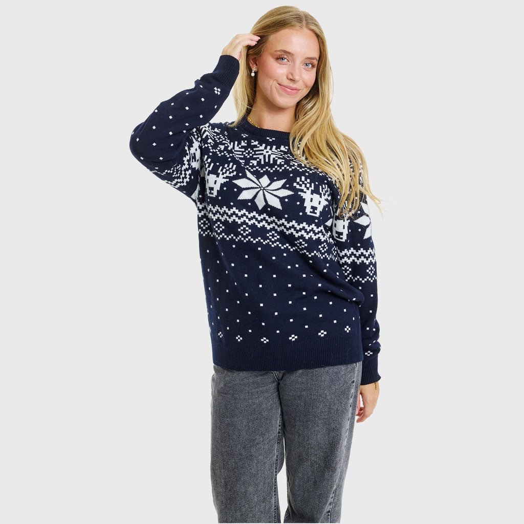 Merino Christmas Sweater β Women